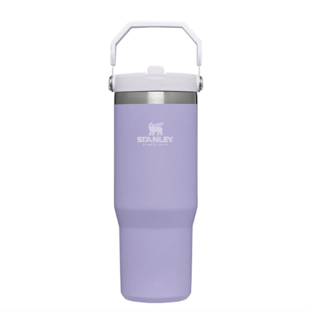 Stanley 30 oz lavender flip straw